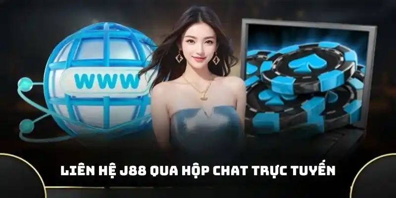 Hình thức liên hệ thông qua hộp chat trực tuyến tại nền tảng